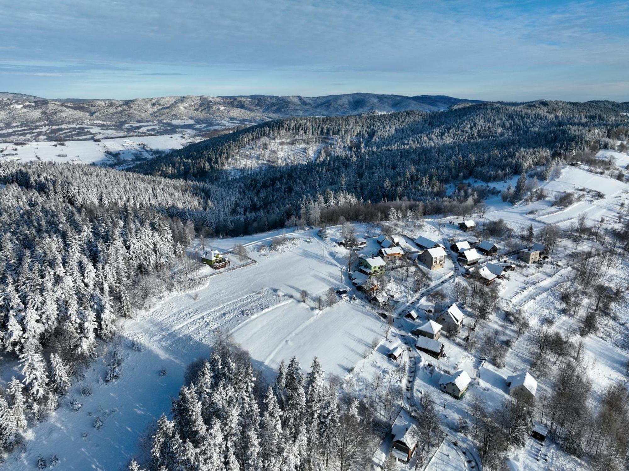 Przystanek Madejowa Villa Jeleśnia Dış mekan fotoğraf